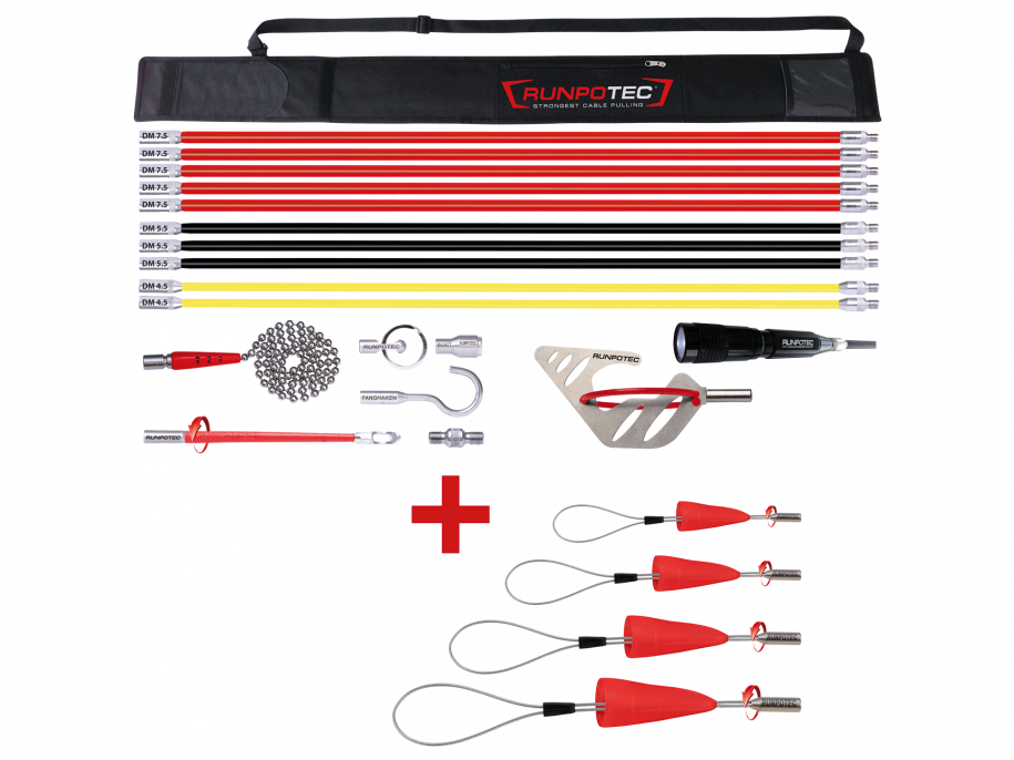 RUNPOTEC 11117 Sada RUNPOSTICKS Comfort Paket, 19dílný + kabelové smyčky se závitem, 4dílná. RUNPOTEC 11117 Sada RUNPOSTICKS Comfort Paket, 19dílný + kabelové smyčky se závitem, 4dílná.